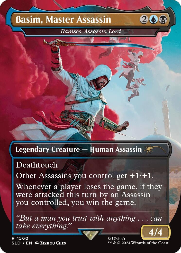 Image for Basim, Master Assassin - Ramses, Assassin Lord (Secret Lair Drop Series) (1560) - Magic: The Gathering
