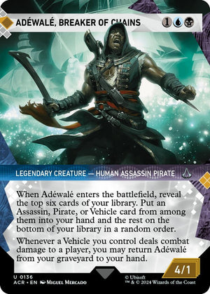 Image for Adewale, Breaker of Chains (Showcase) (Universes Beyond: Assassin's Creed) (136) - Magic: The Gathering