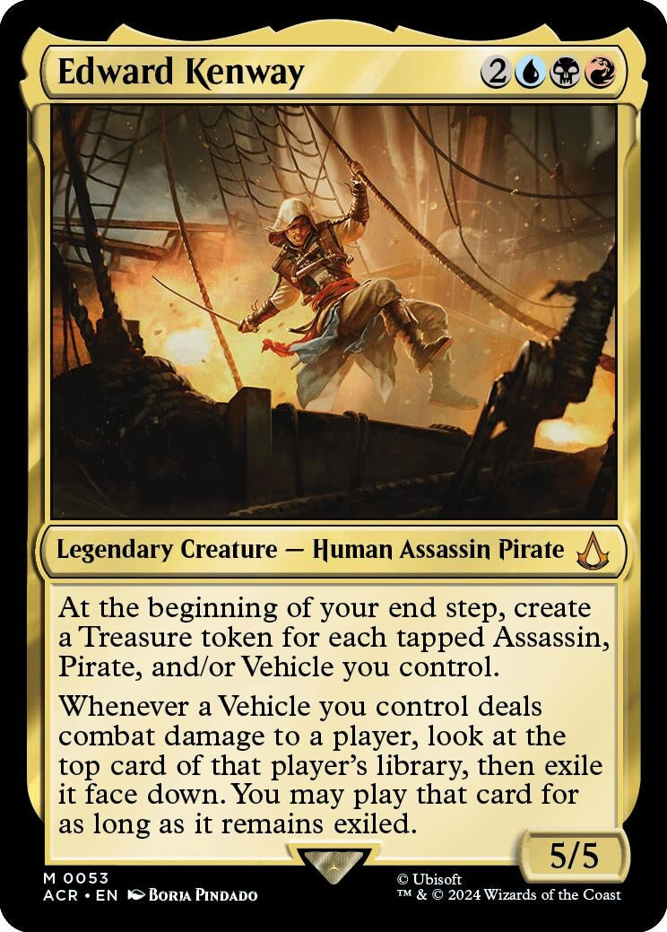 Image for Edward Kenway (Universes Beyond: Assassin's Creed) (53) - Magic: The Gathering