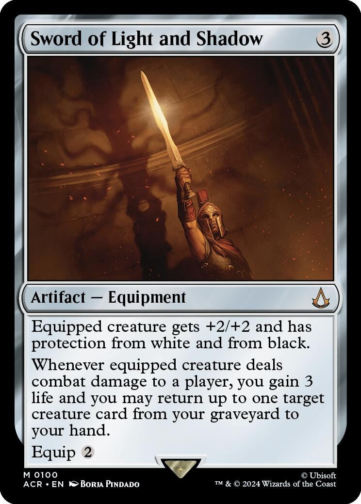 Image for Sword of Light and Shadow (Universes Beyond: Assassin's Creed) (100) - Magic: The Gathering