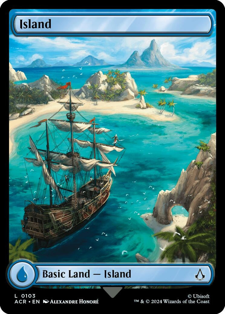 Image for Island (0103) (Universes Beyond: Assassin's Creed) (103) - Magic: The Gathering