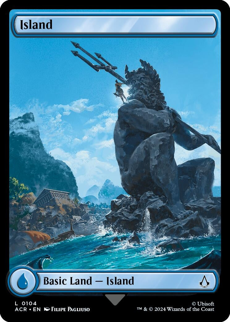Image for Island (0104) (Universes Beyond: Assassin's Creed) (104) - Magic: The Gathering