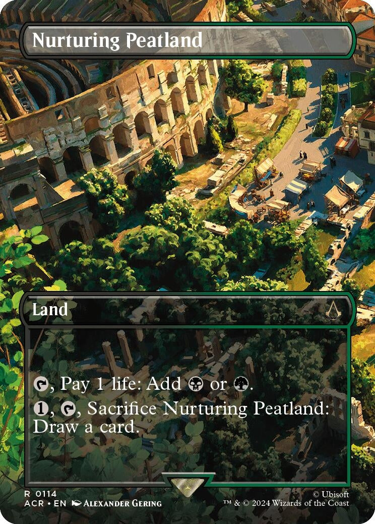 Image for Nurturing Peatland (Borderless) (Universes Beyond: Assassin's Creed) (114) - Magic: The Gathering