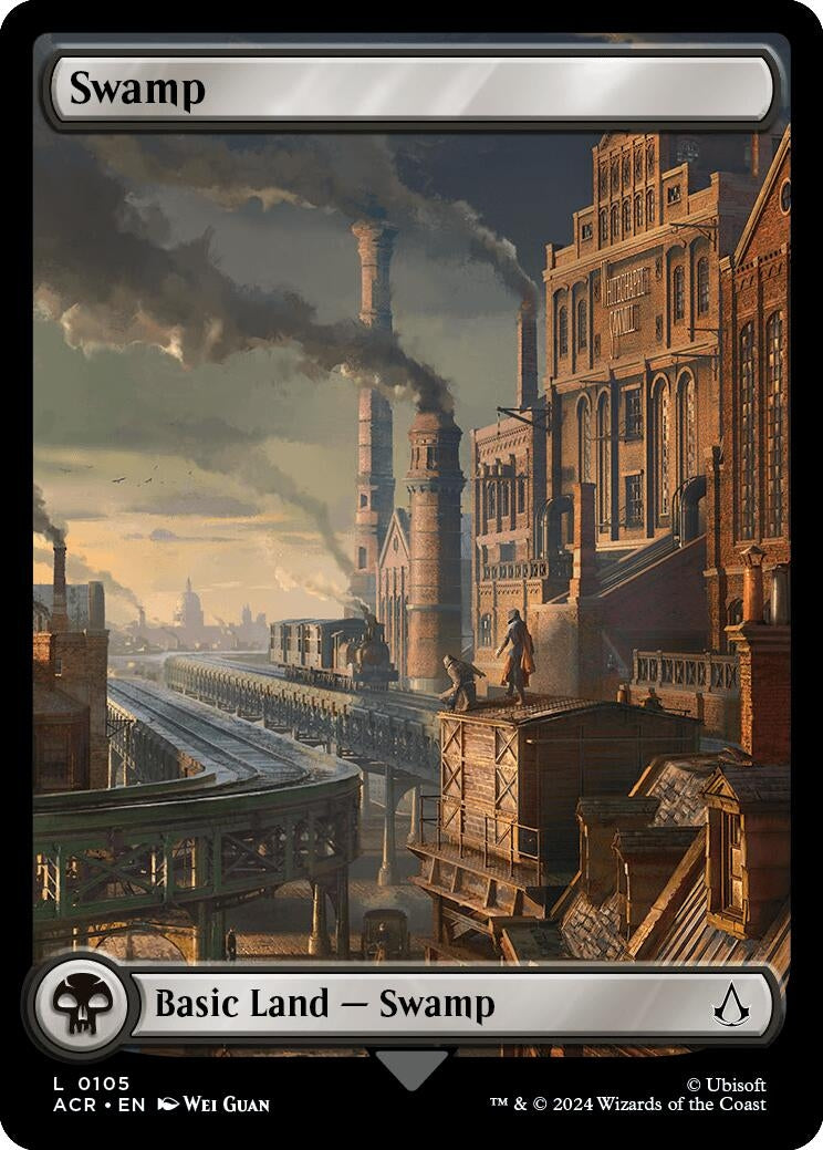 Image for Swamp (0105) (Universes Beyond: Assassin's Creed) (105) - Magic: The Gathering