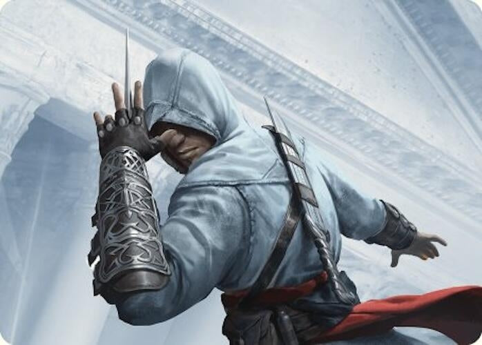 Image for Altair Ibn-La'Ahad Art Card (Art Series: Universes Beyond: Assassin's Creed) (15) - Magic: The Gathering