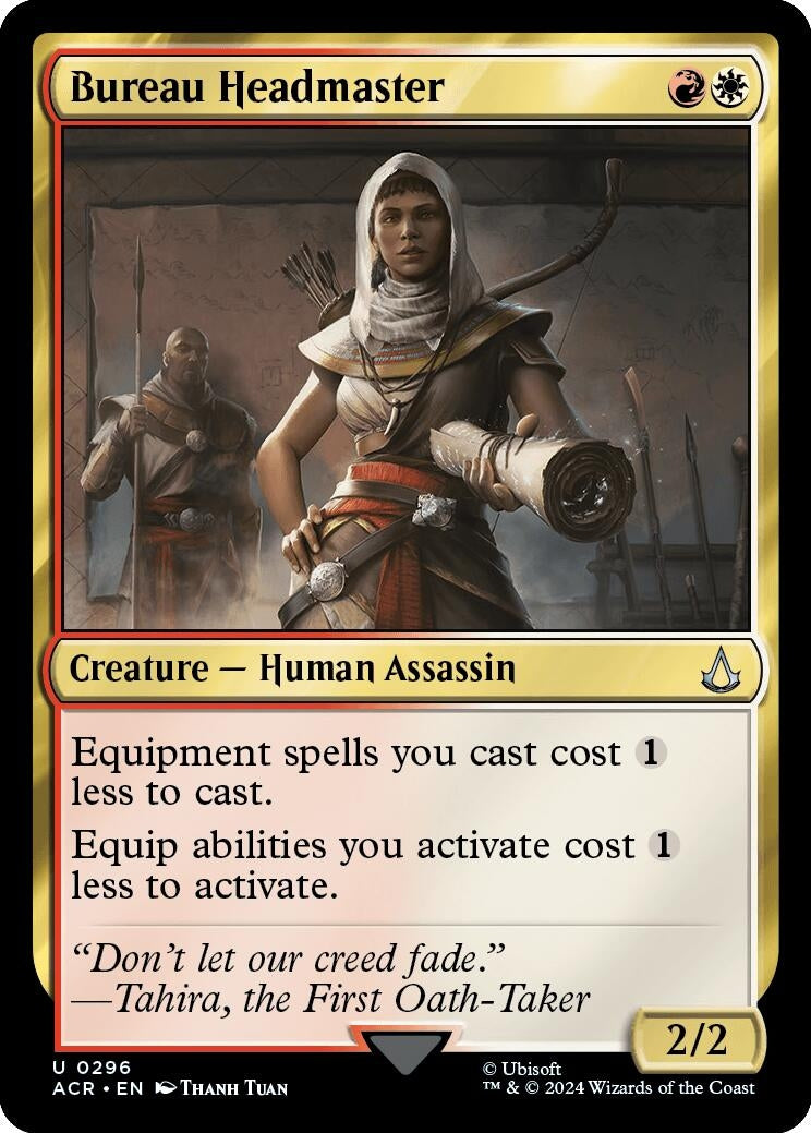 Image for Bureau Headmaster (Universes Beyond: Assassin's Creed) (296) - Magic: The Gathering