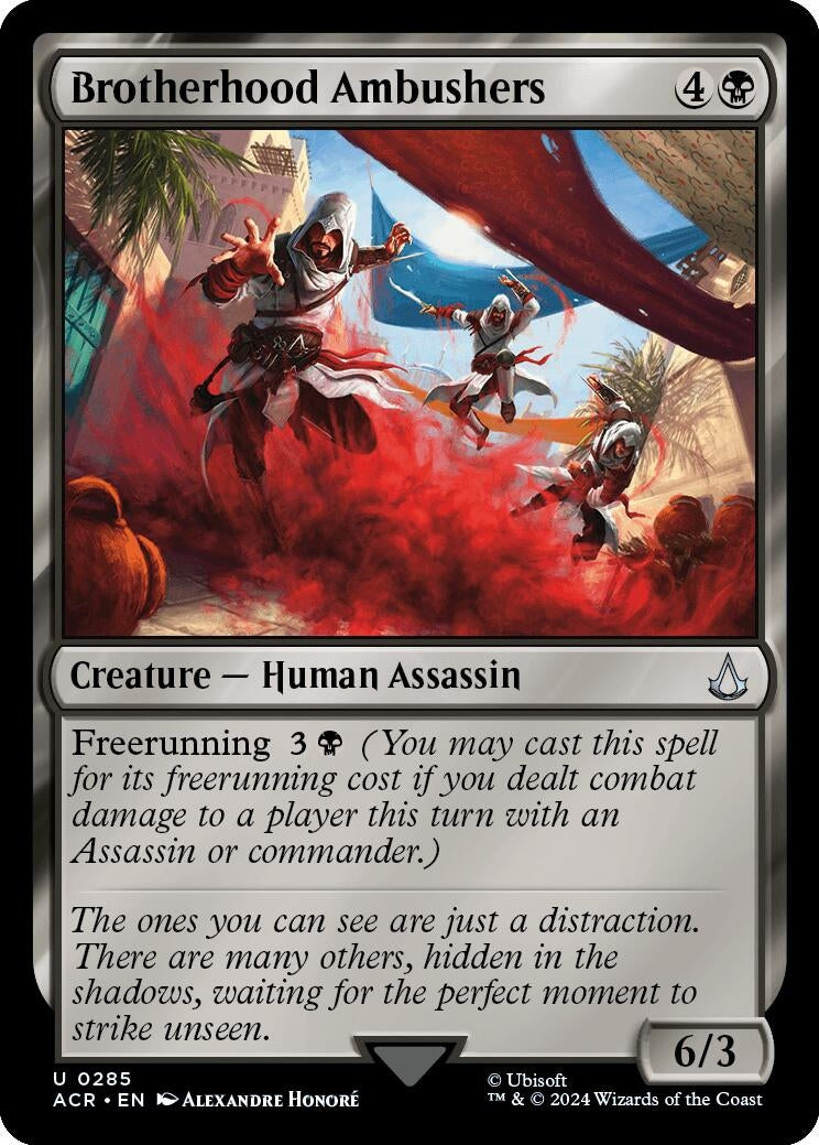 Image for Brotherhood Ambushers (Universes Beyond: Assassin's Creed) (285) - Magic: The Gathering