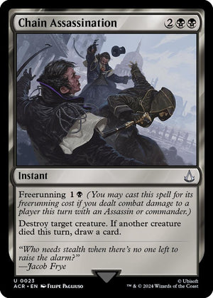 Image for Chain Assassination (Universes Beyond: Assassin's Creed) (23) - Magic: The Gathering