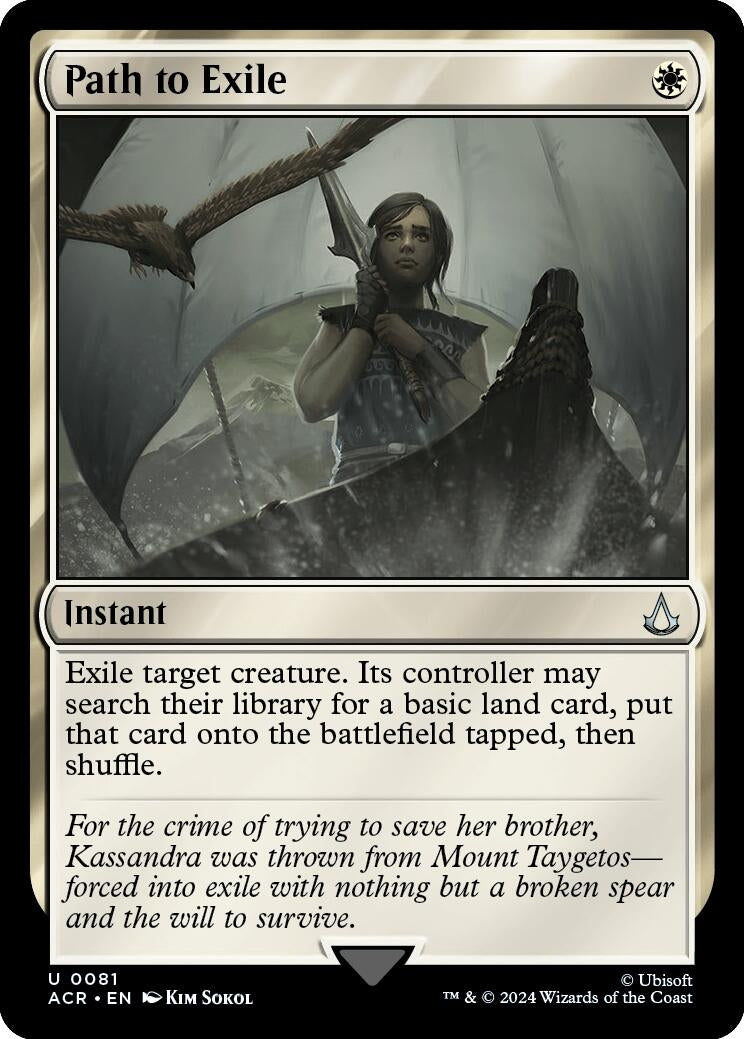 Image for Path to Exile (Universes Beyond: Assassin's Creed) (81) - Magic: The Gathering