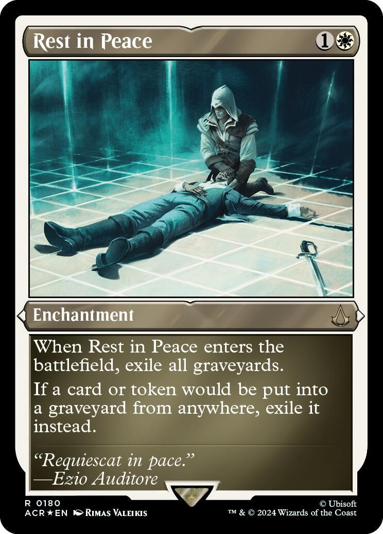 Image for Rest in Peace (Foil Etched) (Universes Beyond: Assassin's Creed) (180) - Magic: The Gathering