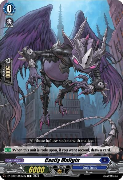 Image for Cavity Maligia (DZ-BT02: Illusionless Strife) (DZ-BT02/085EN) - Cardfight Vanguard