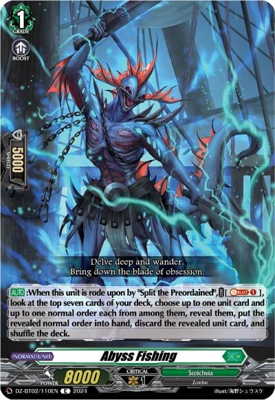 Image for Abyss Fishing (DZ-BT02: Illusionless Strife) (DZ-BT02/110EN) - Cardfight Vanguard