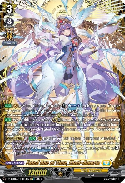 Image for Fated One of Time, Liael=Amorta (FFR) (DZ-BT02: Illusionless Strife) (DZ-BT02/FFR10EN) - Cardfight Vanguard