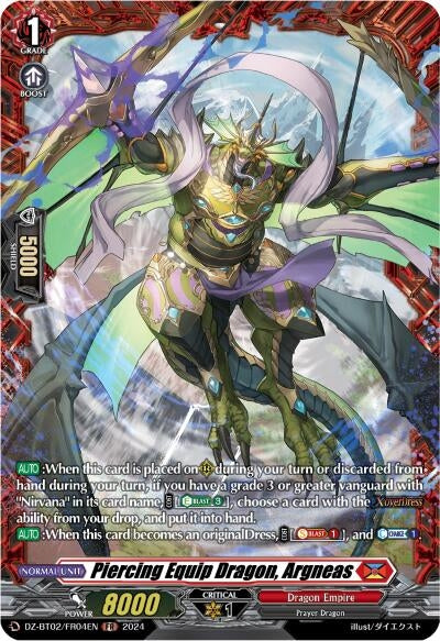 Image for Piercing Equip Dragon, Argneas (FR) (DZ-BT02: Illusionless Strife) (DZ-BT02/FR04EN) - Cardfight Vanguard