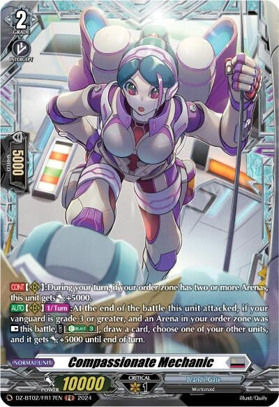 Image for Compassionate Mechanic (FR) (DZ-BT02: Illusionless Strife) (DZ-BT02/FR17EN) - Cardfight Vanguard