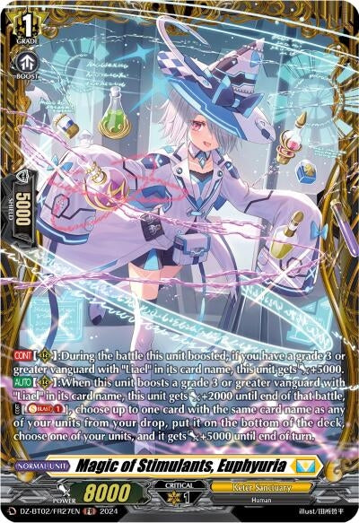 Image for Magic of Stimulants, Euphyuria (FR) (DZ-BT02: Illusionless Strife) (DZ-BT02/FR27EN) - Cardfight Vanguard