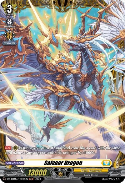 Image for Salvaar Dragon (FR) (DZ-BT02: Illusionless Strife) (DZ-BT02/FR29EN) - Cardfight Vanguard