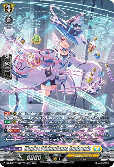 Image for Magic of Stimulants, Euphyuria (SR) (DZ-BT02: Illusionless Strife) (DZ-BT02/SR27EN) - Cardfight Vanguard