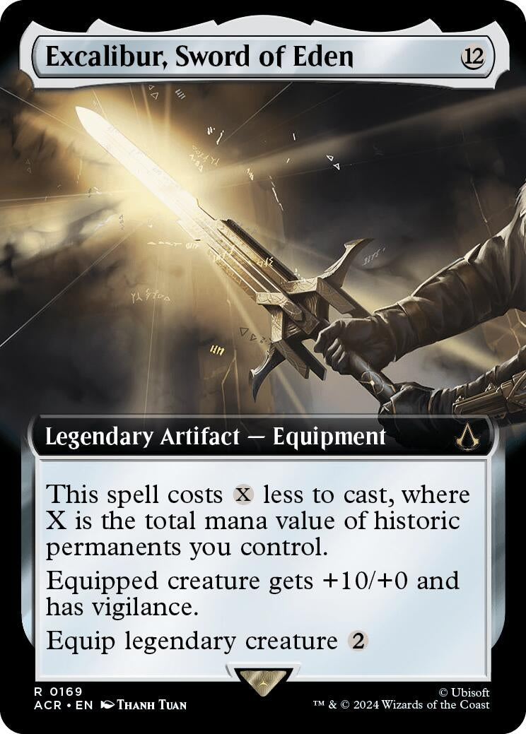 Image for Excalibur, Sword of Eden (Extended Art) (Universes Beyond: Assassin's Creed) (169) - Magic: The Gathering