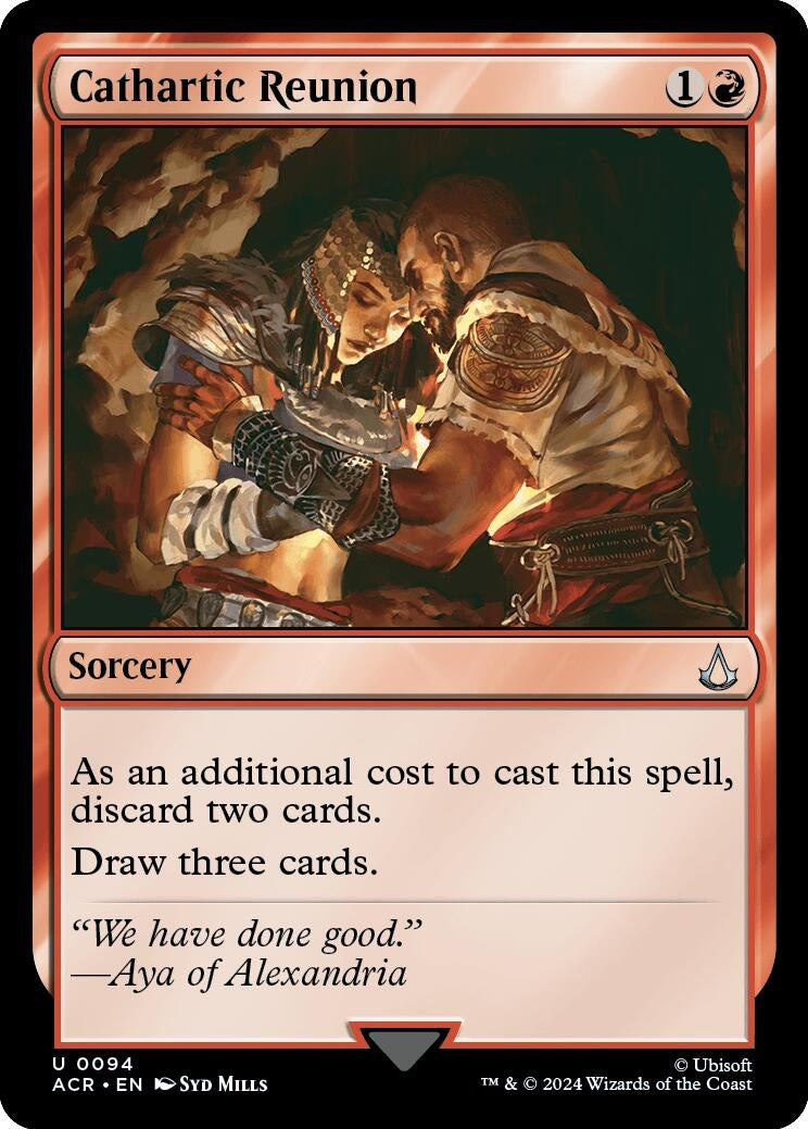 Image for Cathartic Reunion (Universes Beyond: Assassin's Creed) (94) - Magic: The Gathering