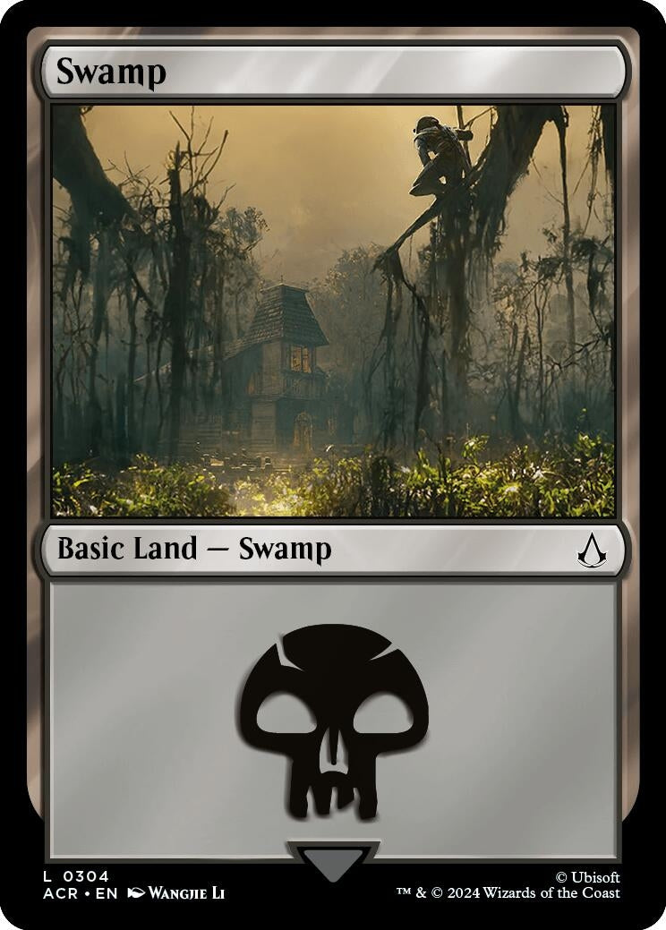 Image for Swamp (0304) (Universes Beyond: Assassin's Creed) (304) - Magic: The Gathering