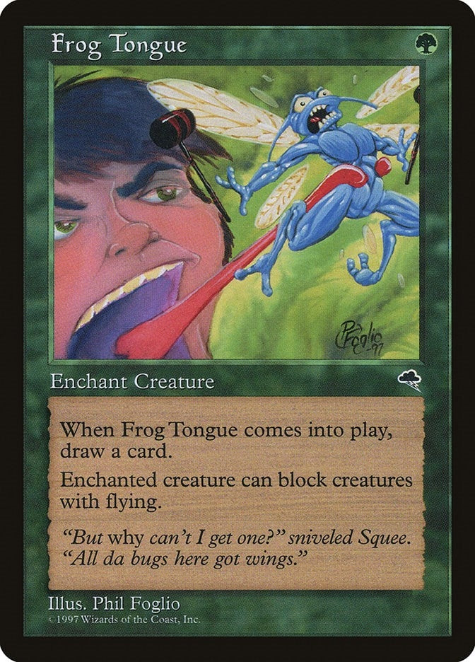 Image for Frog Tongue (Tempest) (228) - Magic: The Gathering