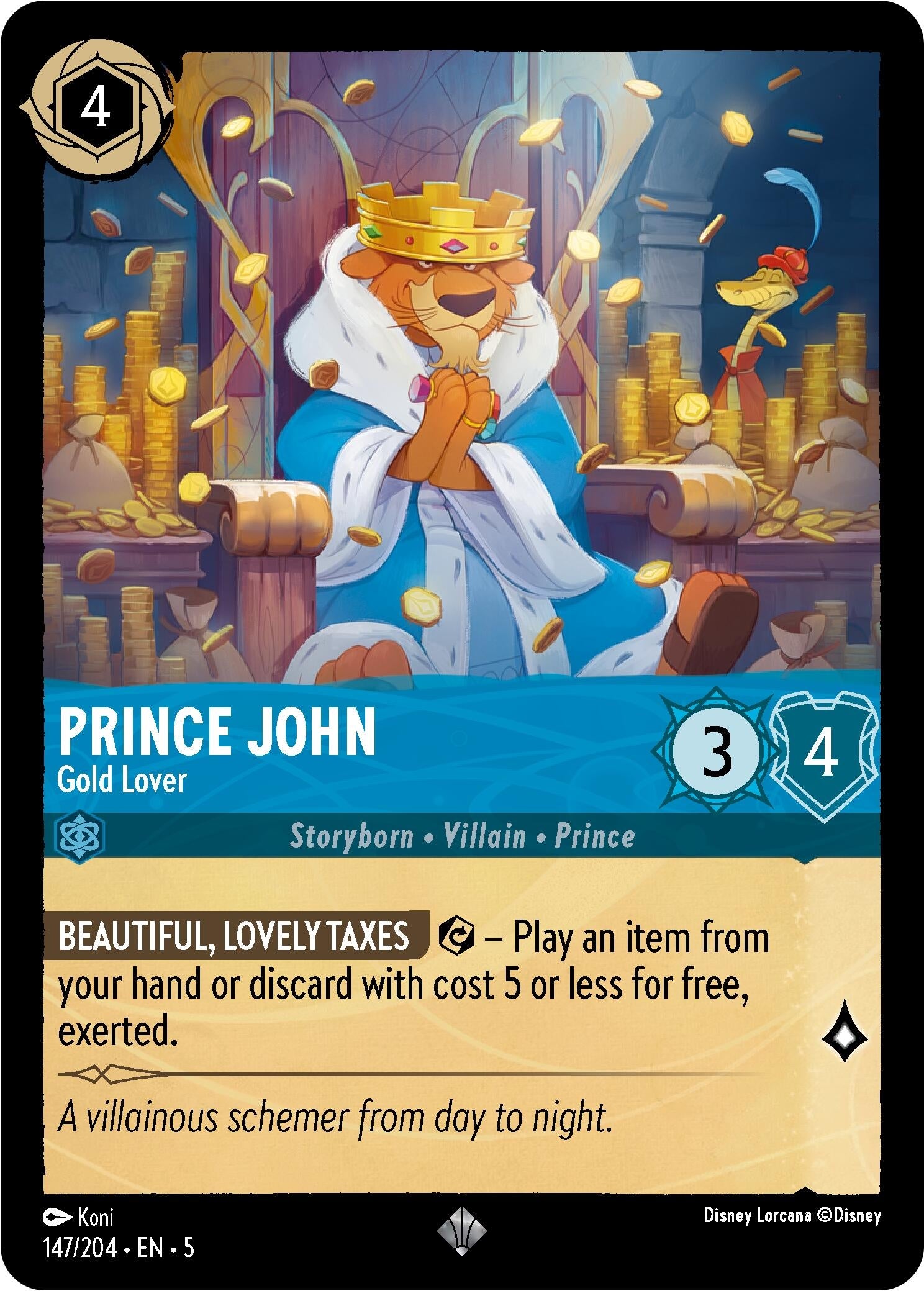 Image for Prince John - Gold Lover (5) (147)