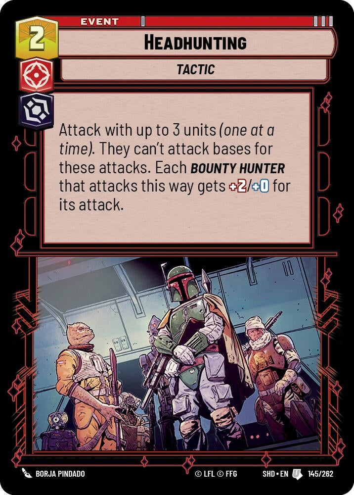 Image for Headhunting (Shadows of the Galaxy) (145/262) - Star Wars: Unlimited