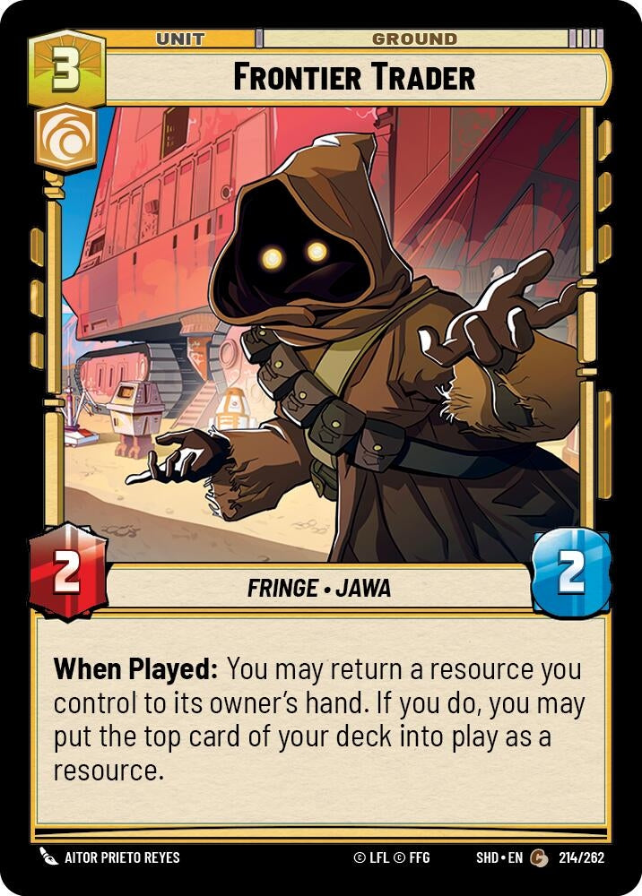 Image for Frontier Trader (Shadows of the Galaxy) (214/262) - Star Wars: Unlimited