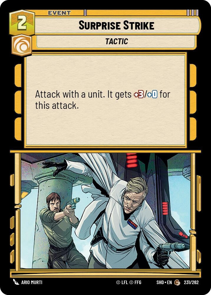 Image for Surprise Strike (Shadows of the Galaxy) (231/262) - Star Wars: Unlimited