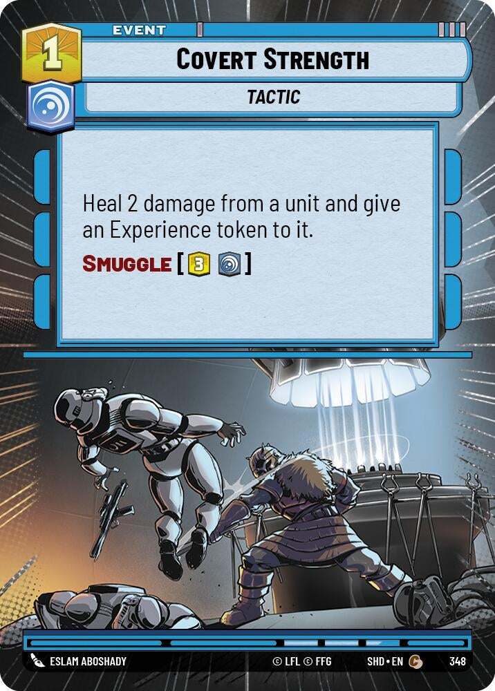 Image for Covert Strength (Hyperspace) (Shadows of the Galaxy) (348) - Star Wars: Unlimited