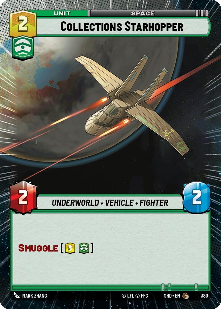 Image for Collections Starhopper (Hyperspace) (Shadows of the Galaxy) (380) - Star Wars: Unlimited