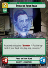 Image for Price on Your Head (Hyperspace) (Shadows of the Galaxy) (394) - Star Wars: Unlimited