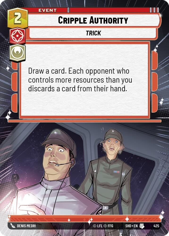 Image for Cripple Authority (Hyperspace) (Shadows of the Galaxy) (425) - Star Wars: Unlimited