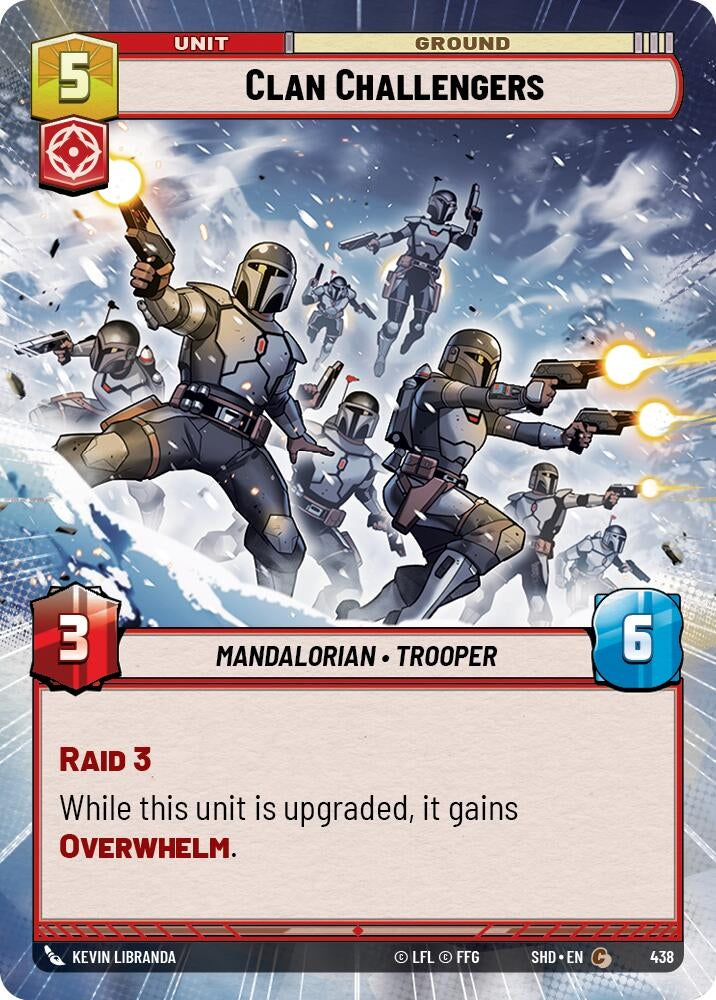 Image for Clan Challengers (Hyperspace) (Shadows of the Galaxy) (438) - Star Wars: Unlimited