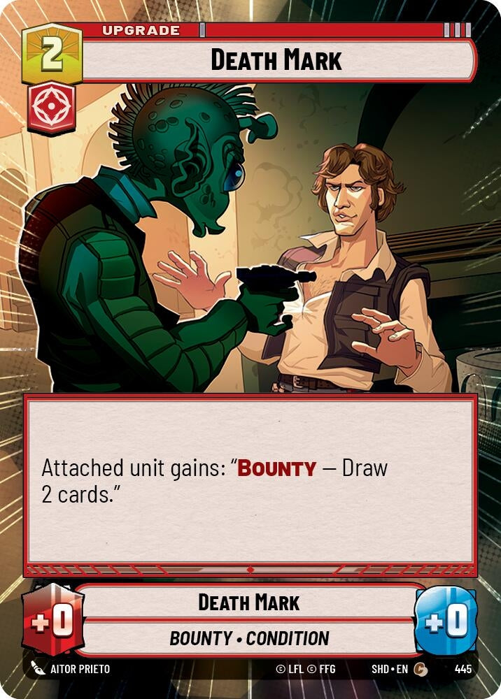 Image for Death Mark (Hyperspace) (Shadows of the Galaxy) (445) - Star Wars: Unlimited