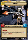 Image for 4-LOM - Bounty Hunter for Hire (Hyperspace) (Shadows of the Galaxy) (457) - Star Wars: Unlimited