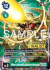 Image for HerculesKabuterimon (2024 Regionals Finalist) (BT15-053 R) [Exceed Apocalypse]