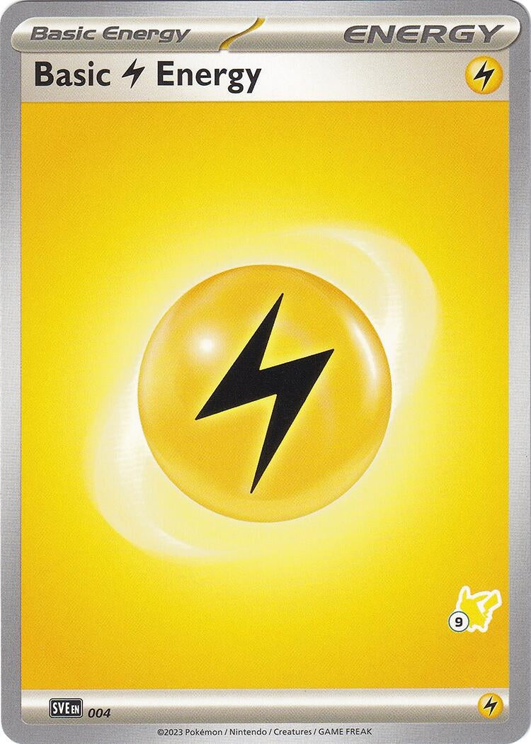 Image for Basic Lightning Energy - Pikachu 9 (Battle Academy 2024) (004) - Pokemon