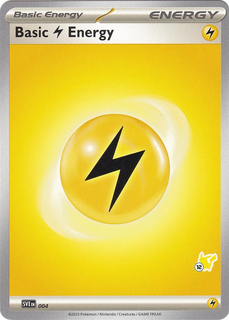 Image for Basic Lightning Energy - Pikachu 12 (Battle Academy 2024) (004) - Pokemon