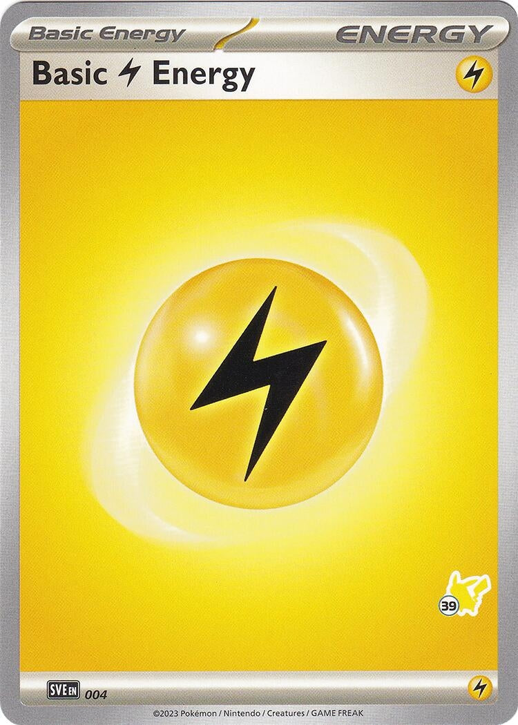 Image for Basic Lightning Energy - Pikachu 39 (Battle Academy 2024) (004) - Pokemon