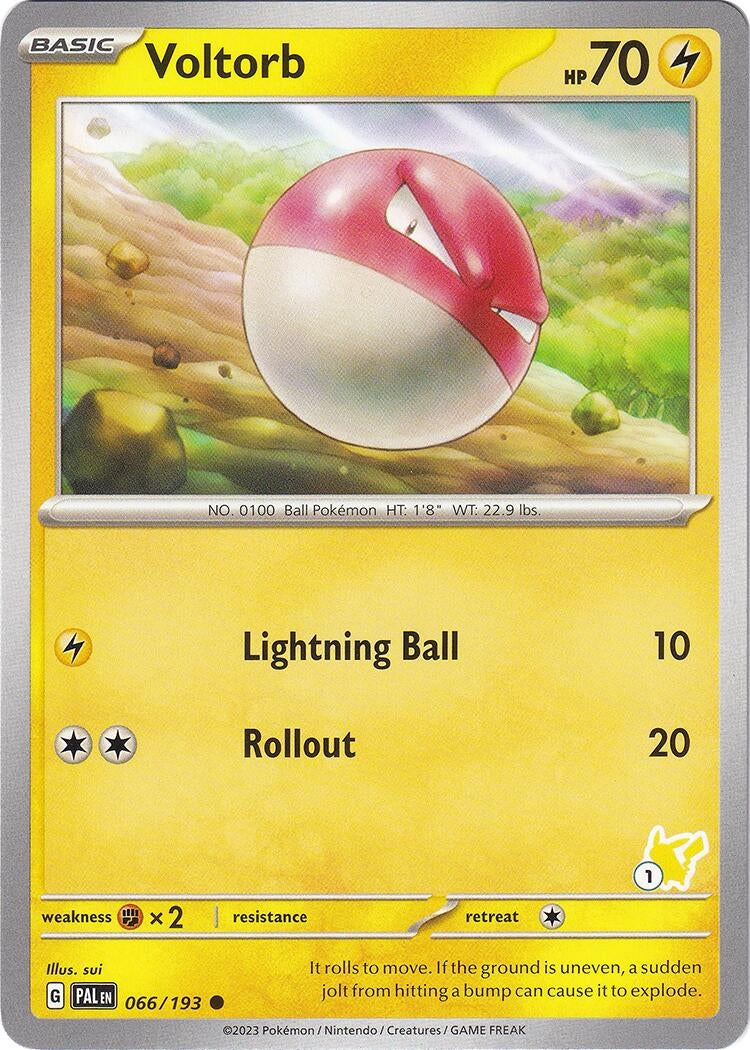 Image for Voltorb - Pikachu 1 (Battle Academy 2024) (066/193) - Pokemon