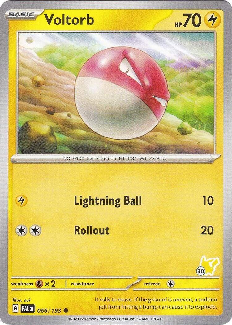 Image for Voltorb - Pikachu 30 (Battle Academy 2024) (066/193) - Pokemon