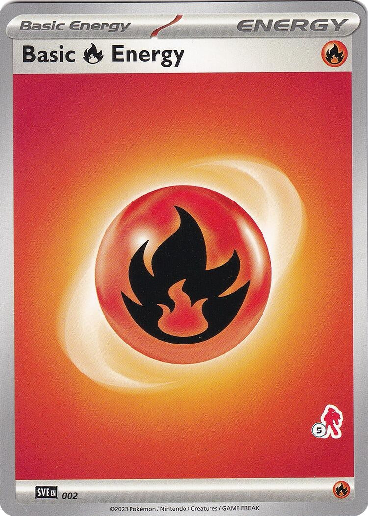 Image for Basic Fire Energy - Armarouge 5 (Battle Academy 2024) (002) - Pokemon