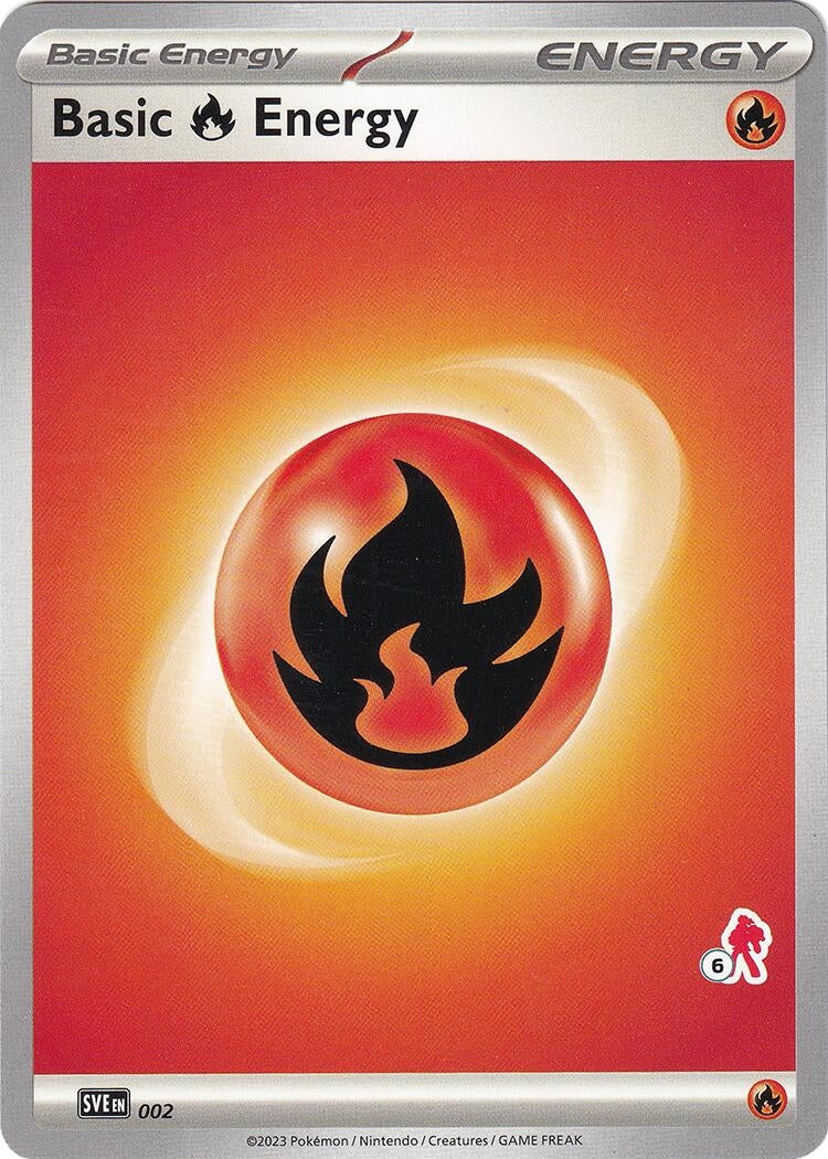 Image for Basic Fire Energy - Armarouge 6 (Battle Academy 2024) (002) - Pokemon