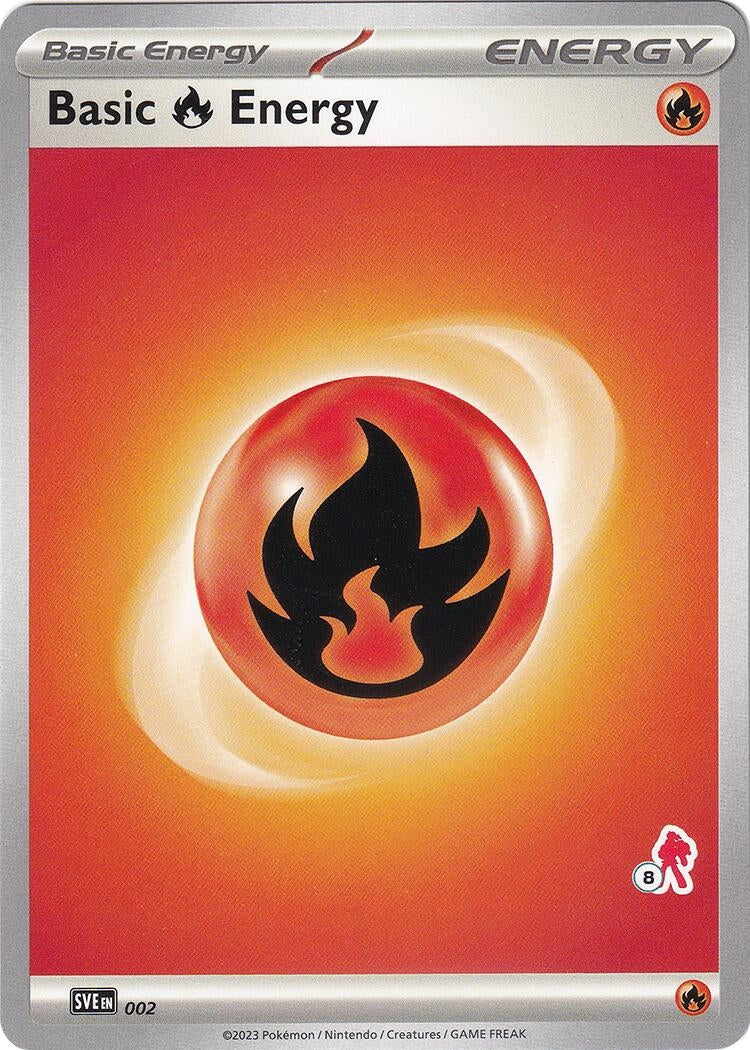 Image for Basic Fire Energy - Armarouge 8 (Battle Academy 2024) (002) - Pokemon