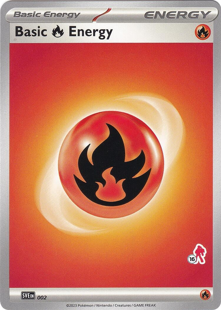 Image for Basic Fire Energy - Armarouge 16 (Battle Academy 2024) (002) - Pokemon