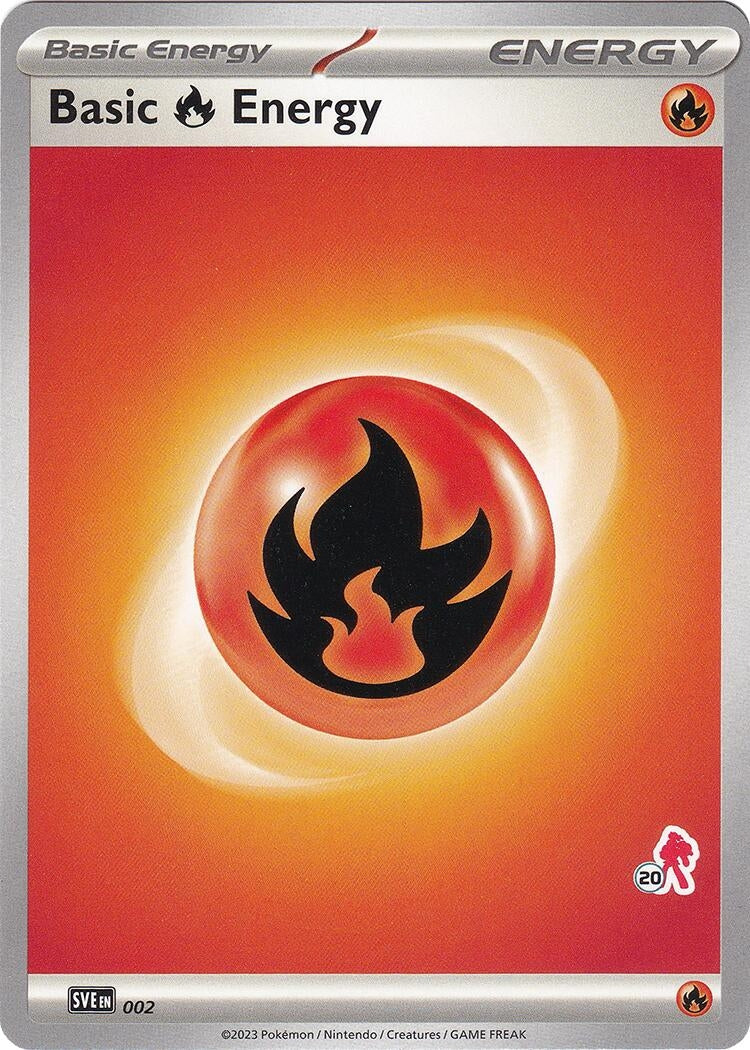 Image for Basic Fire Energy - Armarouge 20 (Battle Academy 2024) (002) - Pokemon