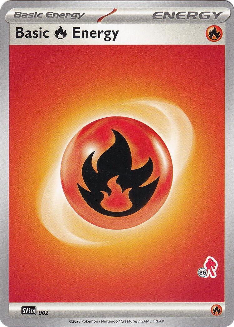Image for Basic Fire Energy - Armarouge 26 (Battle Academy 2024) (002) - Pokemon
