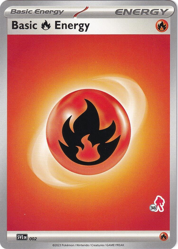 Image for Basic Fire Energy - Armarouge 38 (Battle Academy 2024) (002) - Pokemon